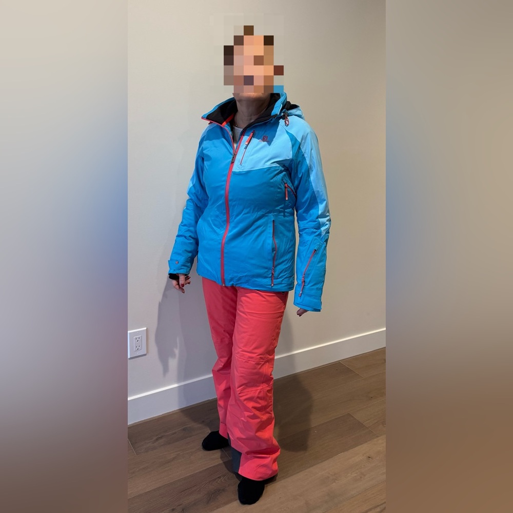 Salomon Women's Vibrant Blue Ski Jacket